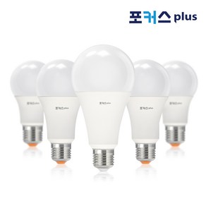 포커스 플러스 LED 벌브 전구 방등 거실등 형광등 인테리어 조명 8W 10W 12W 14W 20W 전구색 주광색, 포커스 LED벌브 14W 주광색(하얀빛), 1개