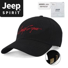 JEEP SPIRIT 스포츠 캐주얼 야구 모자 CA0108 + 인증 스티커