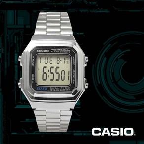 타임플래닛 CASIO A178WA-1A 카시오 시계 메탈밴드