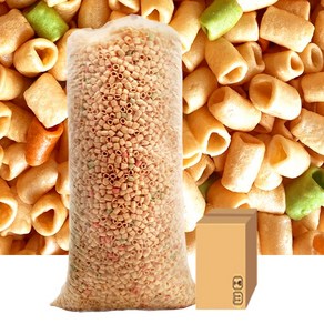 마카로니 뻥티기 과자 (박스포장) 3.5kg 대롱과자 대용량 업소용 벌크