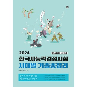 2024 고담 한국사능력검정시험 시대별 기출총정리(한능검 심화 123급)