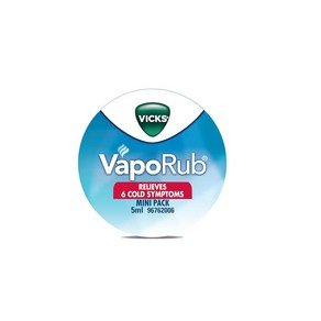 Vicks Vapoub Mini Pack - 5 ml, 4개