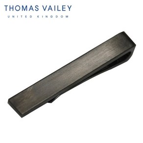 [THOMAS VAILEY] 토마스베일리 넥타이핀-헤어라인클립 블랙 4.5cm