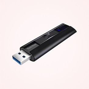 샌디스크 Exteme PRO USB 3.2 Gen1 솔리드 스테이트 플래시 드라이브 CZ880, 128GB, 1개