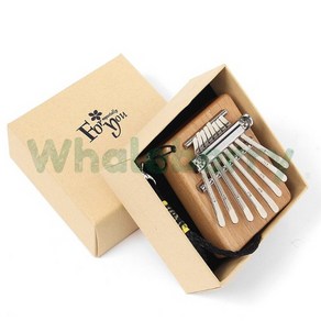 웨일베리2 삼나무 8음계코드각인 미니 손가락피아노 (4.5X6CM) (사각형) 아크릴칼림바 악기 투명칼림바 칼림바 생일선물 학습용악기, 1개