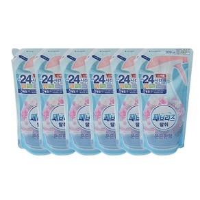 페브리즈 은은한향 320mlx6개 리필형 섬유탈취제, 320ml, 6개