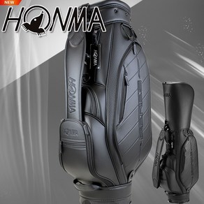 [혼마코리아정품]HONMA CB52401 골프 캐디백(블랙), 혼마 CB52401(블랙), 구 성:혼마 CB52401(블랙)