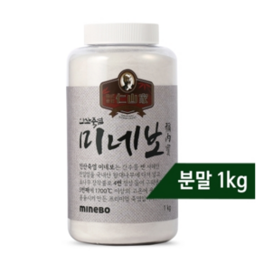 인산가 (주)인산가 정품 프리미엄 5회 죽염 신제품 미네보 분말 1Kg 인산죽염 + 홍삼초코크런치(49g)