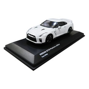 교상 KYOSHO KS07067W 1 64 닛산 GT-R 화이트 다이캐스트 미니카 993359, 1개