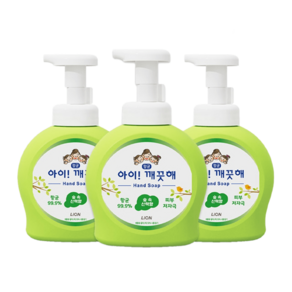 아이깨끗해 대용량 숲속산책향 490ml 본품 x 3개 상쾌함