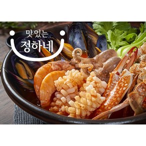 [맛있는정하네] 불맛담은 해물짬뽕탕 700g (2~3인분)