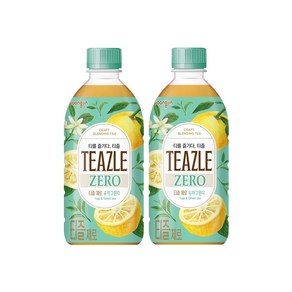 티즐 유자 그린티, 500ml, 24개