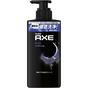 유니리버 Unileve AXE 액스 프레그런스 바디워시 블랙 [바디워시] 남성용, 단일, 400g, 1개