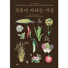 식물이 자라는 시간:도시농부의 텃밭 정원 컬러링북, 북센스, 이경래