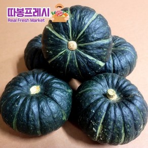 따봉프레시 3차선별 달콤하고 부드러운 황제 제주 미니단호박 미니밤호박, 1개, 1kg(소)