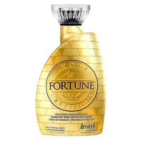 디보티드 크리에이션 포춘 다크 실내 기계 태닝 로션 400ml Devoted Ceations Fotune Bonze Tanning Lotion, 1개