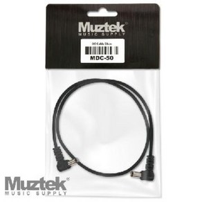 Muztek MDC-50 DC Cable (DC 전원케이블 50cm), 1개