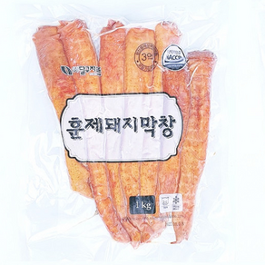 달구지 훈제돼지막창 무절단 1kg