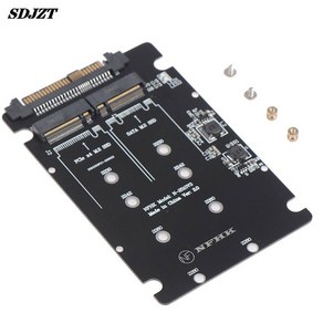 SATA M.2 SSD to SAS NVMe NGFF SFF-8639 어댑터 변환기 고 1PC