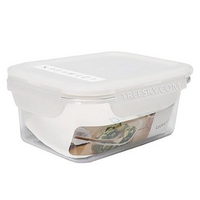 락앤락 비스프리 테이블탑 직사각 밀폐용기 일반형-760ml 1개/화이트 (LBF531) 찬통, 1개