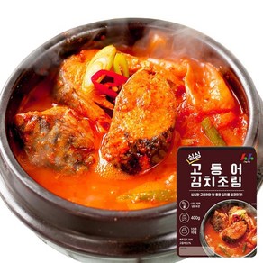싱싱 고등어 김치조림 400g x 2팩, 2개
