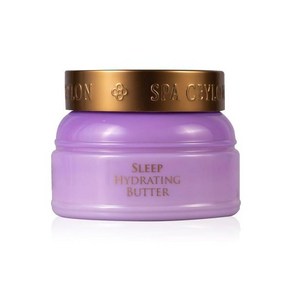 SPA CEYLON SLEEP 하이드레이팅 버터 진정 라벤더 일랑 일랑 기름지지 않음 및 비건 200g, 1개