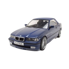 MCG 1:18 BMW 알피나 E36 B3 3.2 카브리오 1996 블루 자동차 모형 다이캐스트, 1개