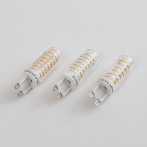 루미케어 LED G9 F램프 5W 주광색/전구색, 1개, 전구색