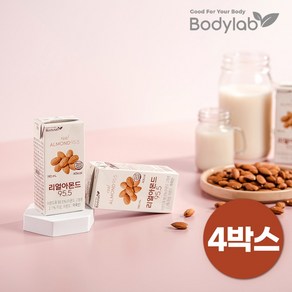 바디랩 리얼아몬드 95.5, 190ml, 96개