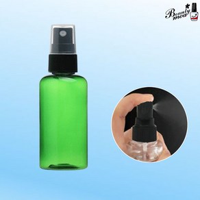 스프레이 공병 분무기 건스프레이 150ml 60ml 공케이스 빈병 네일공병, 150ml블랙캡-그린/1ea, 1개