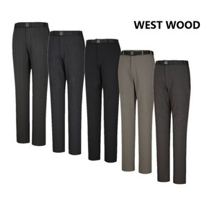 웨스트우드 WESTWOOD 레귤러 핏 라인으로 다양하게 활용하기 좋은 데일리 노턱 오비 팬츠 WM3MTPL501