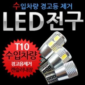 T10타입 12V용 SUPER POWER LED 전구, 1개