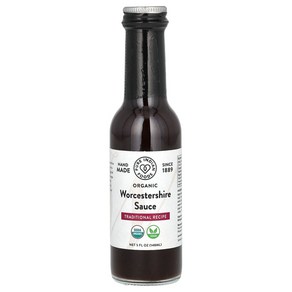 Pue Indian Foods 퓨어 인디안 푸드 Oganic Wocesteshie Sauce 5 fl oz 148 ml, 1개, 148ml