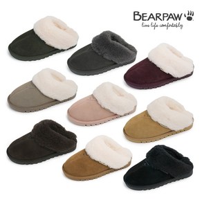 베어파우(BEARPAW) ELARA 겨울 털 슬리퍼 K2906010QD-W