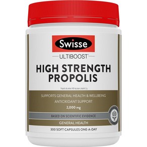 [호주아이콘] 스위스 고함량 프로폴리스 Swisse Ultiboost High Stength Popolis 2000mg 300 Capsules, 300정, 1개