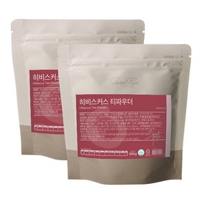 스위트페이지 히비스커스 티 파우더 500g 2개세트, 1개입, 2개