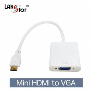 Mini HDMI to VGA 컨버터, LS-HDV-201C