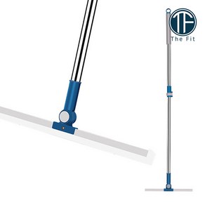 더핏 길이 조절 파워 실리콘 스퀴지 바닥 욕실 밀대 청소, 길이조절파워실리콘스퀴지35cm세트, 1개