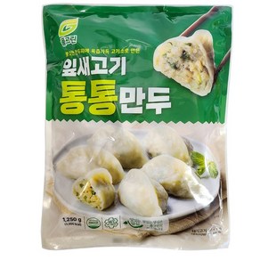 풀그린 잎새고기통통만두 1250g-1개, 1개, 1.25kg