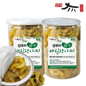 삼부자 광양매실장아찌 매실절임 1kg, 1개