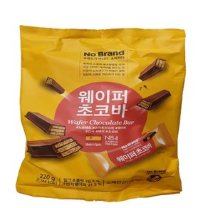 노브랜드 웨이퍼 초코바, 3개, 220g