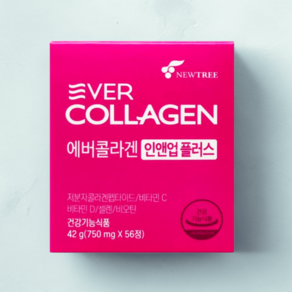 에버콜라겐 인앤업 플러스 750mg x 56캡슐, 70정, 1박스