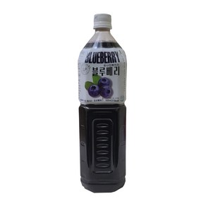 유나인베이스 블루베리 음료베이스 1.5L x 4, 4개, 1500ml