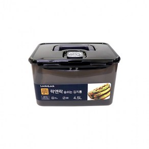 락앤락 숨쉬는 김치통 4.5L(일반형)-H/밀폐용기/김장용품/김치냉장고/김치보관용기/김치보관통/장아찌통, 4.5L, 1개