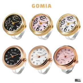 반지시계 Ring Watch 고급브랜드 GOMIA SET6 손가락 시계 +선물포장