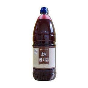 가득찬 순 참기름 (통참깨), 1개, 1.8L