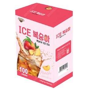 지노 복숭아홍차 100T, 100개, 100개입, 1개, 13g