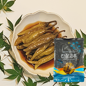 [맛찬]착한식품 간장고추 업소용 대용량, 1kg, 1개