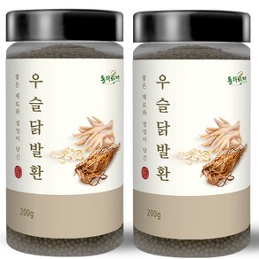 동의한재 우슬 닭발환 7종 원재료, 200g, 2개