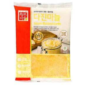 황보마을 황보 마을 냉동 다진 마늘 1kg